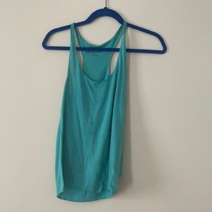 Blue Tank Racerback